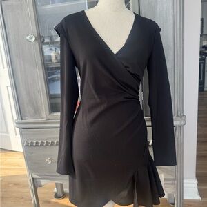 Emerald Sundae Black Mini Dress